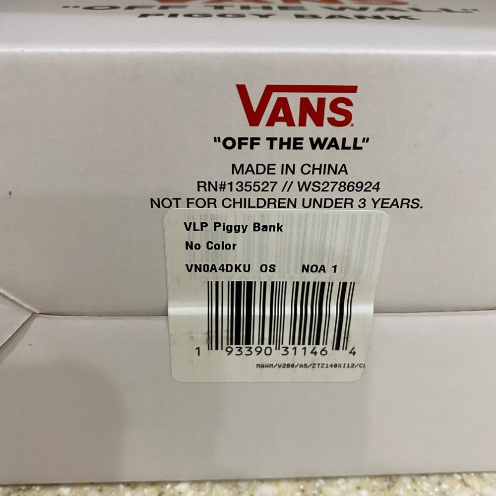 Vans Ceramic Piggy Bank SK8-HI Checker Shoes - Picture 6 of 6